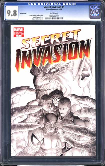 CGC Graded Comics - Secret Invasion #1 (CGC) - Secret Invasion - Costumes - Superheroes - Monster - Mutants