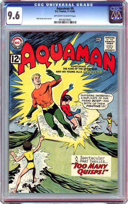 CGC Graded Comics - Aquaman #6 (CGC)