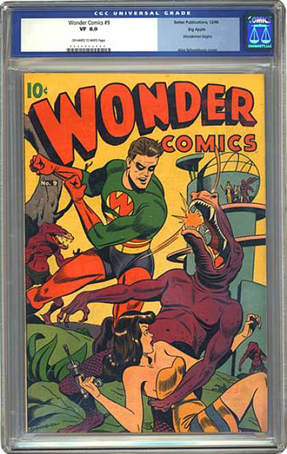 CGC Graded Comics - Wonder Comics #9 (CGC)