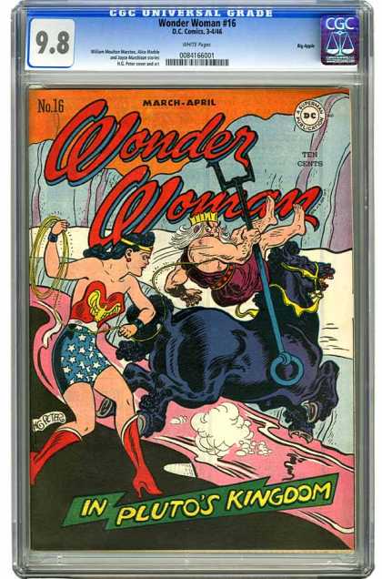 CGC Graded Comics - Wonder Woman #16 (CGC)
