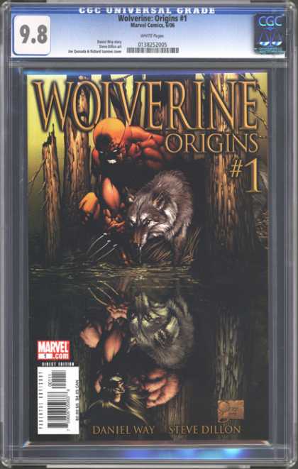 CGC Graded Comics - Wolverine: Origins #1 (CGC) - Daniel Way - Steve Dillon - Marvel Comics - Origins