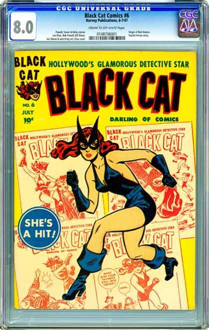 CGC Graded Comics - Black Cat Comics #6 (CGC)