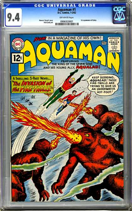CGC Graded Comics - Aquaman #1 (CGC)