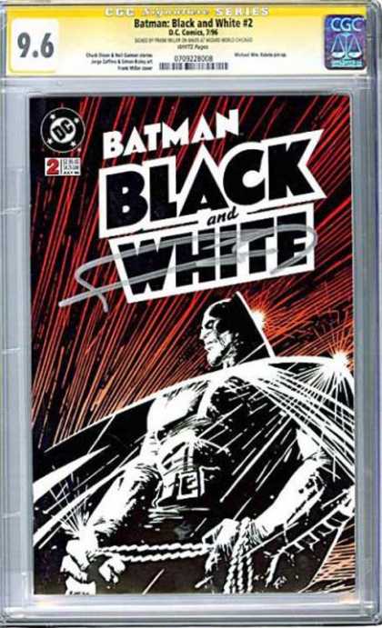 CGC Graded Comics - Batman: Black and White #2 (CGC)