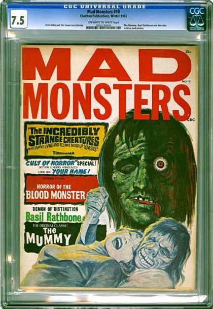 CGC Graded Comics - Mad Monsters #10 (CGC)