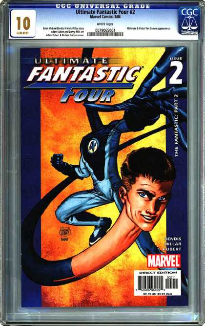 CGC Graded Comics - Ultimate Fantastic Four #2 (CGC) - Ultimate Fantastic Four - Marvel Comics - Rendis - Millar - Kubert