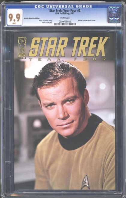 CGC Graded Comics - Star Trek: Year Four #2 (CGC) - Star Trek - Year Four - Captain Kirk - William Shatner - Enterprise