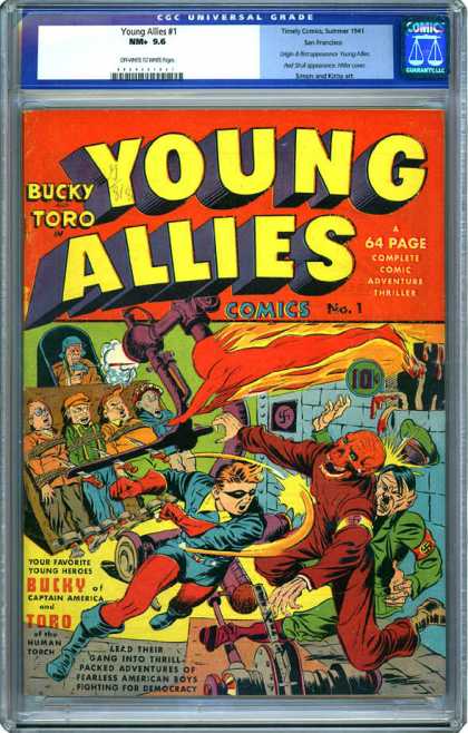 CGC Graded Comics - Young Allies #1 (CGC)