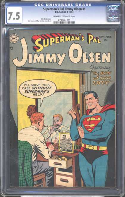 CGC Graded Comics - Superman's Pal Jimmy Olsen #1 (CGC)
