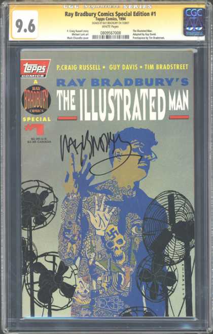 CGC Graded Comics - Ray Bradbury Comics Special Edition #1 (CGC) - Ray Bradbury - The Illustrated Man - Signature - Special - 1