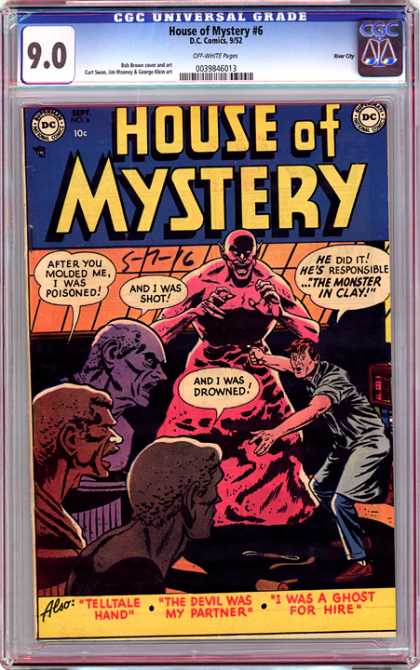 CGC Graded Comics - House of Mystery #6 (CGC)