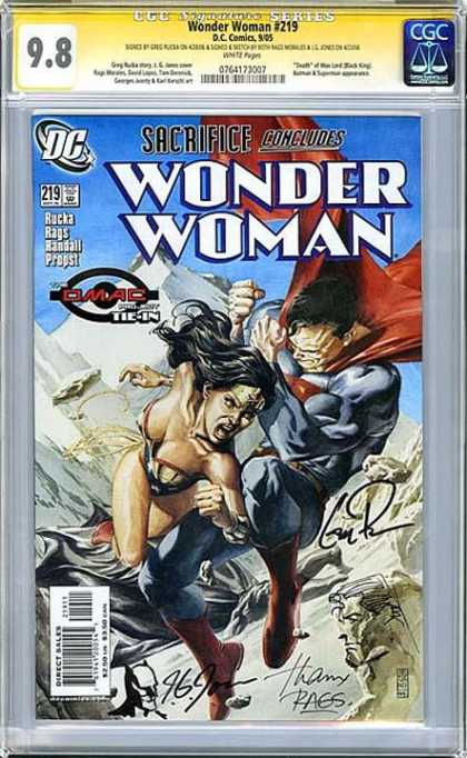 CGC Graded Comics - Wonder Woman #219 (CGC)