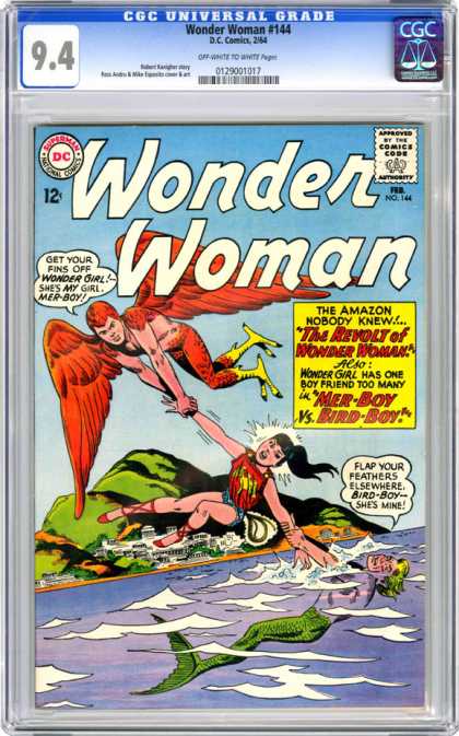 CGC Graded Comics - Wonder Woman #144 (CGC)