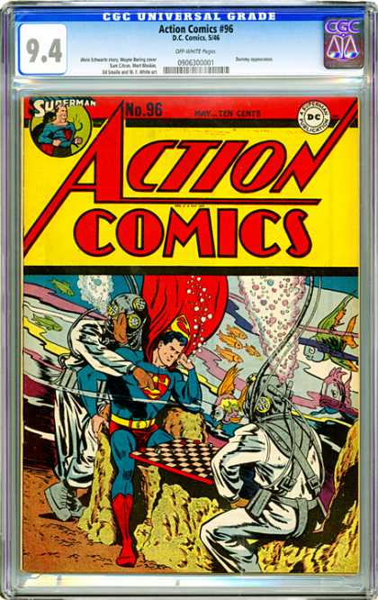 CGC Graded Comics - Action Comics #96 (CGC)