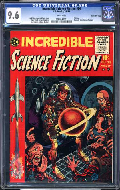 CGC Graded Comics - Incredible Science Fiction #30 (CGC) - Incredible Science Fiction 30 - Ec - 10c - August