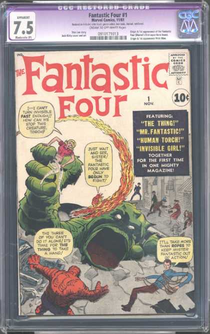 CGC Graded Comics - Fantastic Four #1 (CGC)