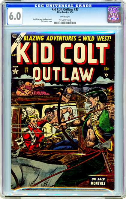 CGC Graded Comics - Kid Colt Outlaw #37 (CGC)