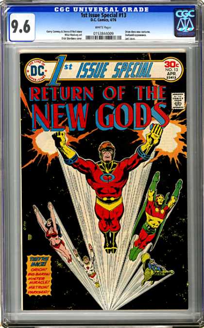 CGC Graded Comics - 1st Issue Special #13 (CGC) - Return Of The New Gods - Superhero - Dc - April - 30 Cents