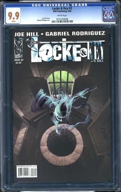 CGC Graded Comics - Locke & Key #2 (CGC) - Super Crazy - Villan Downfall - Super Hero - Fly Away - The Diamond Chiller