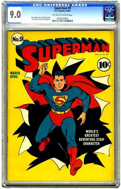 CGC Graded Comics - Superman #9 (CGC)