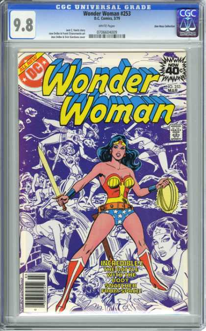 CGC Graded Comics - Wonder Woman #253 (CGC) - Wonder