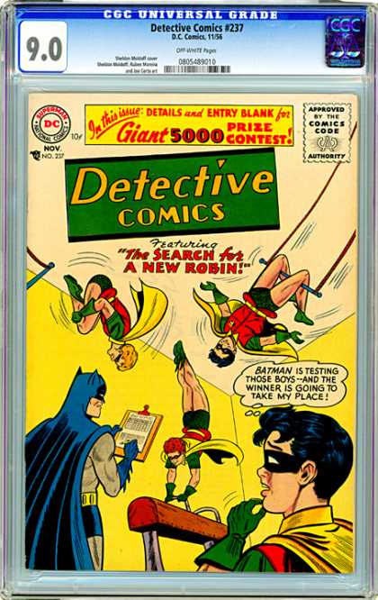 CGC Graded Comics - Detective Comics #237 (CGC)