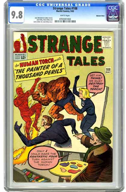 CGC Graded Comics - Strange Tales #108 (CGC)
