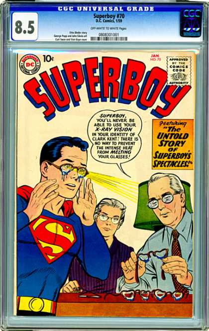 CGC Graded Comics - Superboy #70 (CGC)