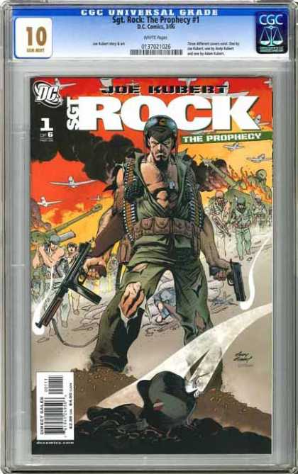 CGC Graded Comics - Sgt. Rock: The Prophecy #1 (CGC)