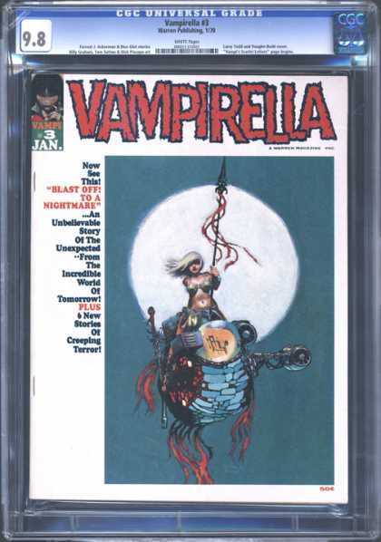 CGC Graded Comics - Vampirella #3 (CGC)
