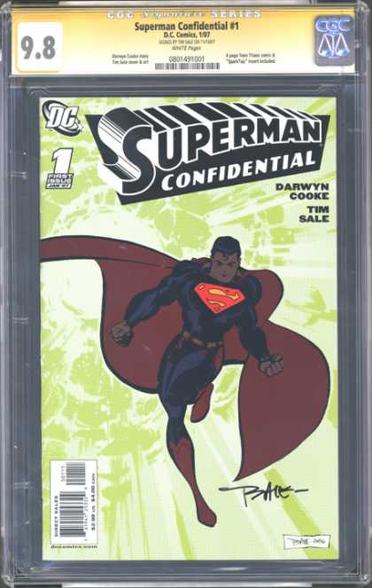CGC Graded Comics - Superman Confidential #1 (CGC)