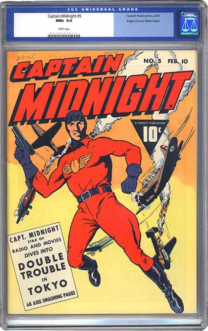 CGC Graded Comics - Captain Midnight #5 (CGC)
