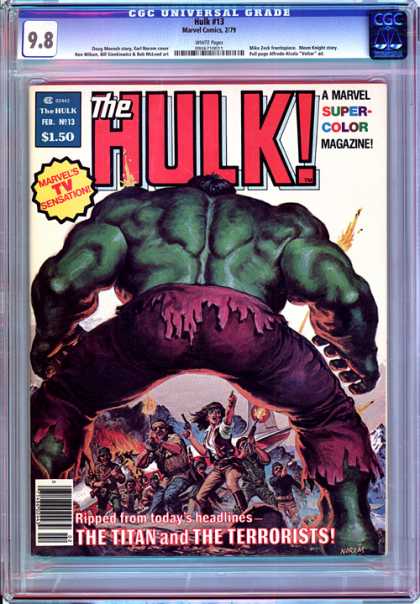 CGC Graded Comics - Hulk #13 (CGC)