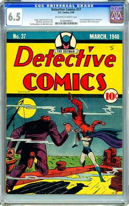 CGC Graded Comics - Detective Comics #37 (CGC)