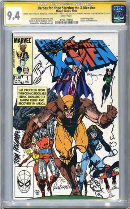 CGC Graded Comics - Heroes for Hope Starring the X-Men #nn (CGC)