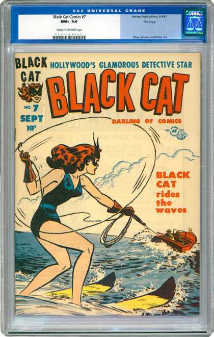 CGC Graded Comics - Black Cat Comics #7 (CGC)