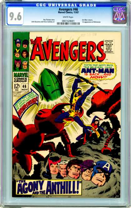 CGC Graded Comics - Avengers #46 (CGC)