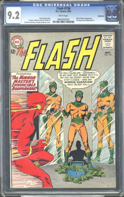 CGC Graded Comics - Flash #136 (CGC) - Mirrors - Fast - Guardians - Money - Shadow