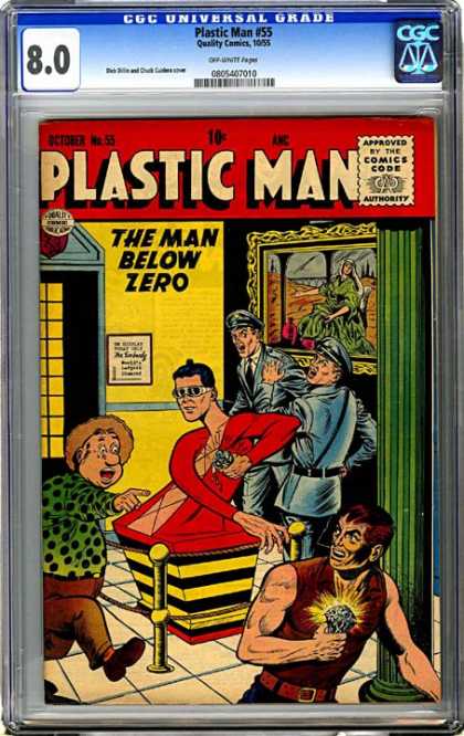 CGC Graded Comics - Plastic Man #55 (CGC)