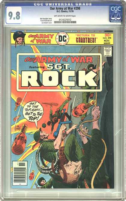 CGC Graded Comics - Our Army at War #298 (CGC)