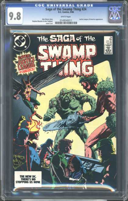CGC Graded Comics - Saga of the Swamp Thing #24 (CGC)