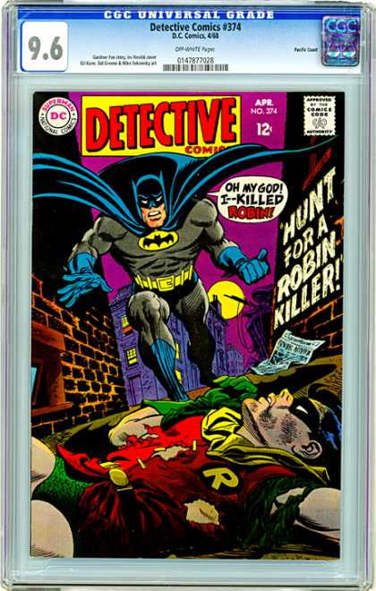 CGC Graded Comics - Detective Comics #374 (CGC)