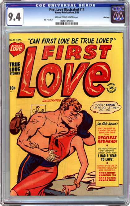 CGC Graded Comics - First Love Illustrated #14 (CGC)