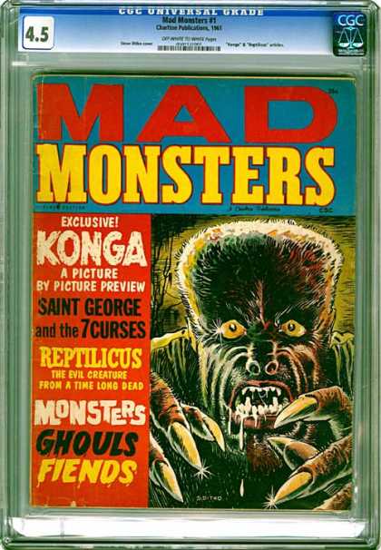 CGC Graded Comics - Mad Monsters #1 (CGC)
