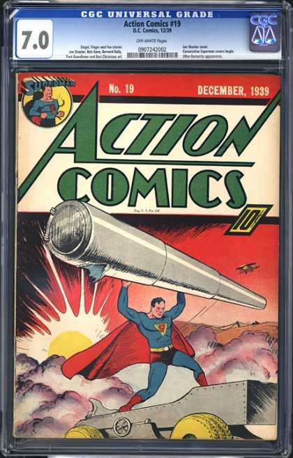 CGC Graded Comics - Action Comics #19 (CGC)