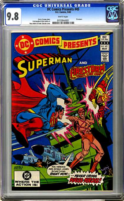 CGC Graded Comics - DC Comics Presents #45 (CGC)