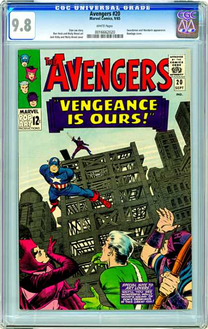 CGC Graded Comics - Avengers #20 (CGC)