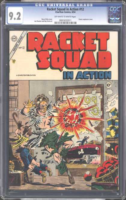 CGC Graded Comics - Racket Squad in Action #12 (CGC)