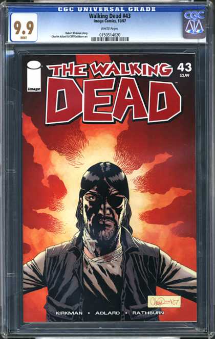 CGC Graded Comics - Walking Dead #43 (CGC) - 43 - Kirkman - Adlard - Rathburn - Eyepatch