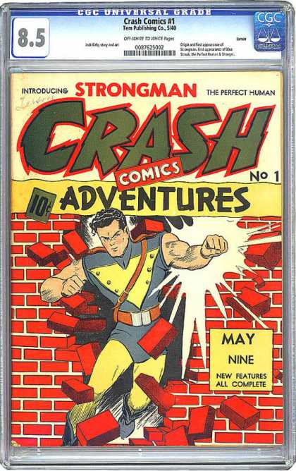 CGC Graded Comics - Crash Comics #1 (CGC)